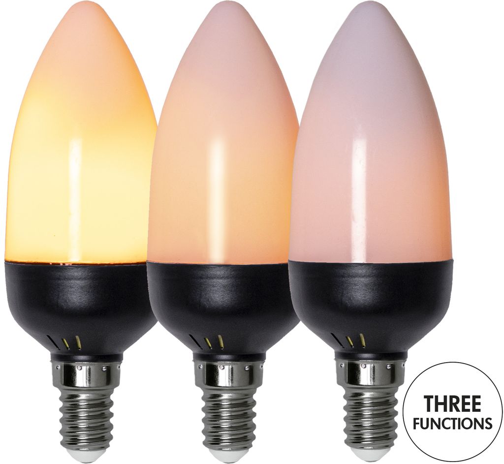 LED-pære E14 C37 Flamme