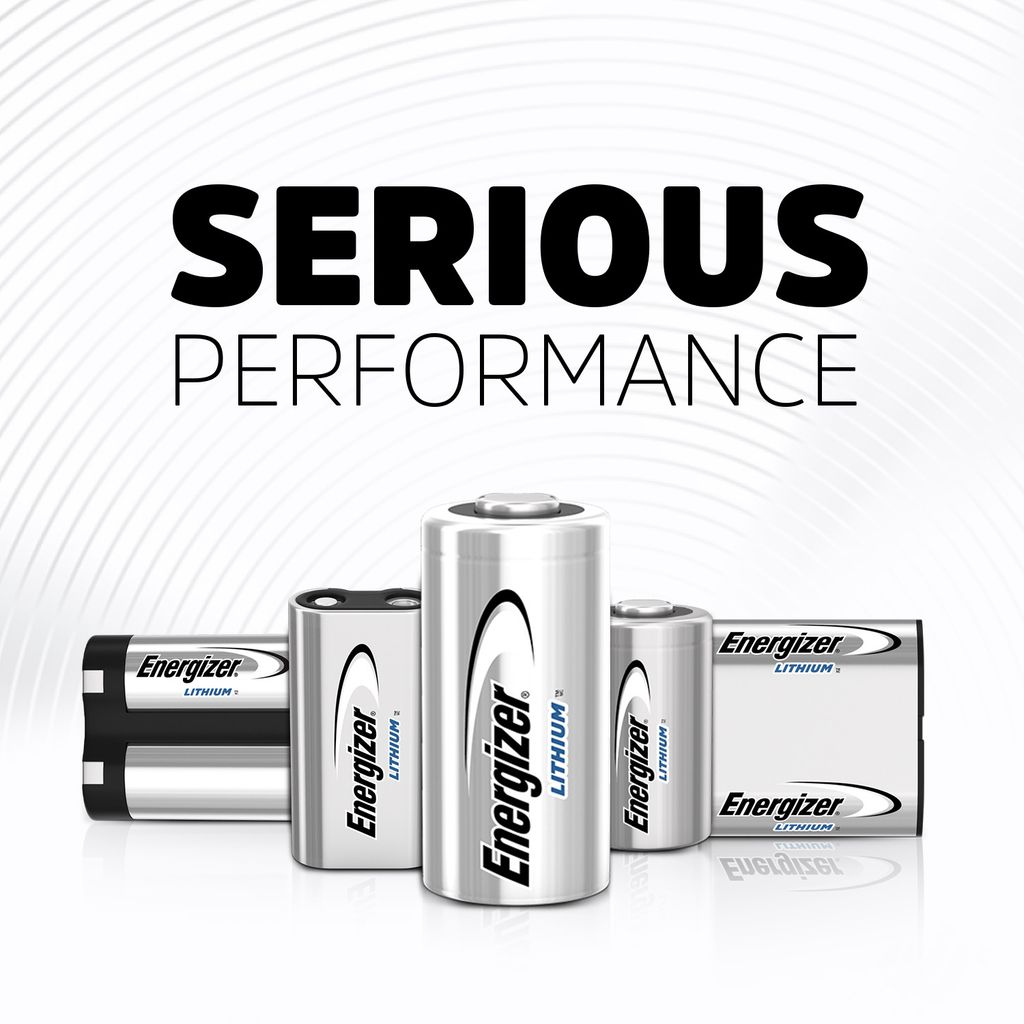 Energizer Lithium Photo CR123A 3V lithiumbatterij - verpakking van 10 stuks