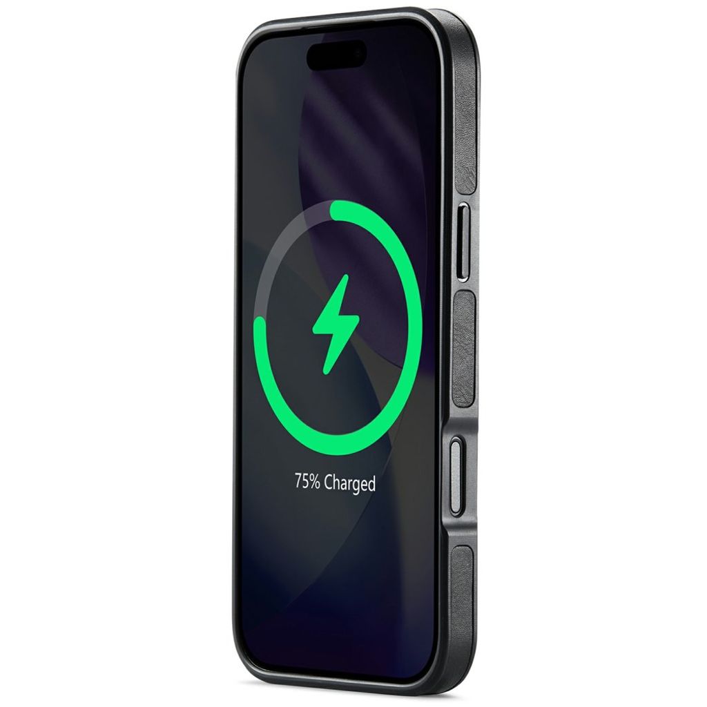 MAGKING K1 iPhone 18 Pro / 17 Pro MagSafe Skal i PU-läder - Svart