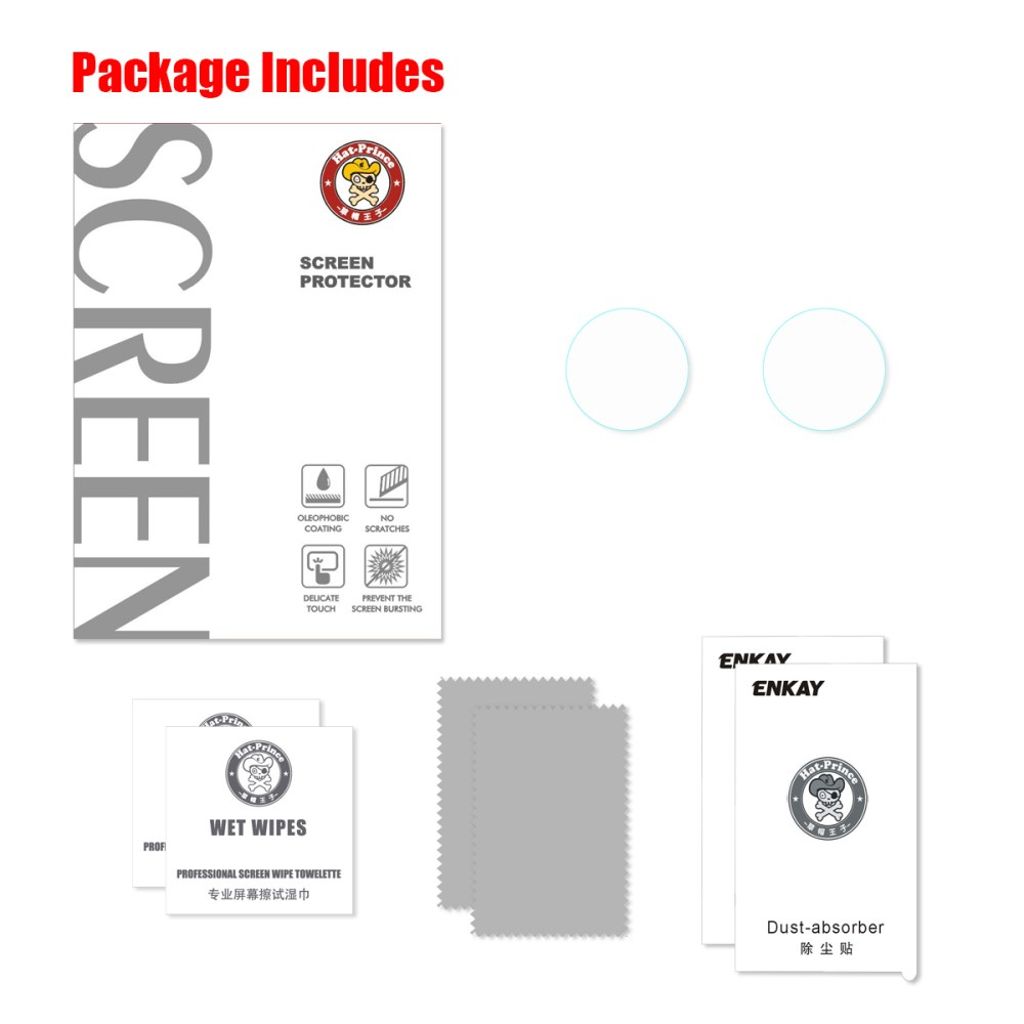 HAT PRINCE Kameralinse Skærmbeskyttelse til iPhone XR 2 stk – Gennemsigtig