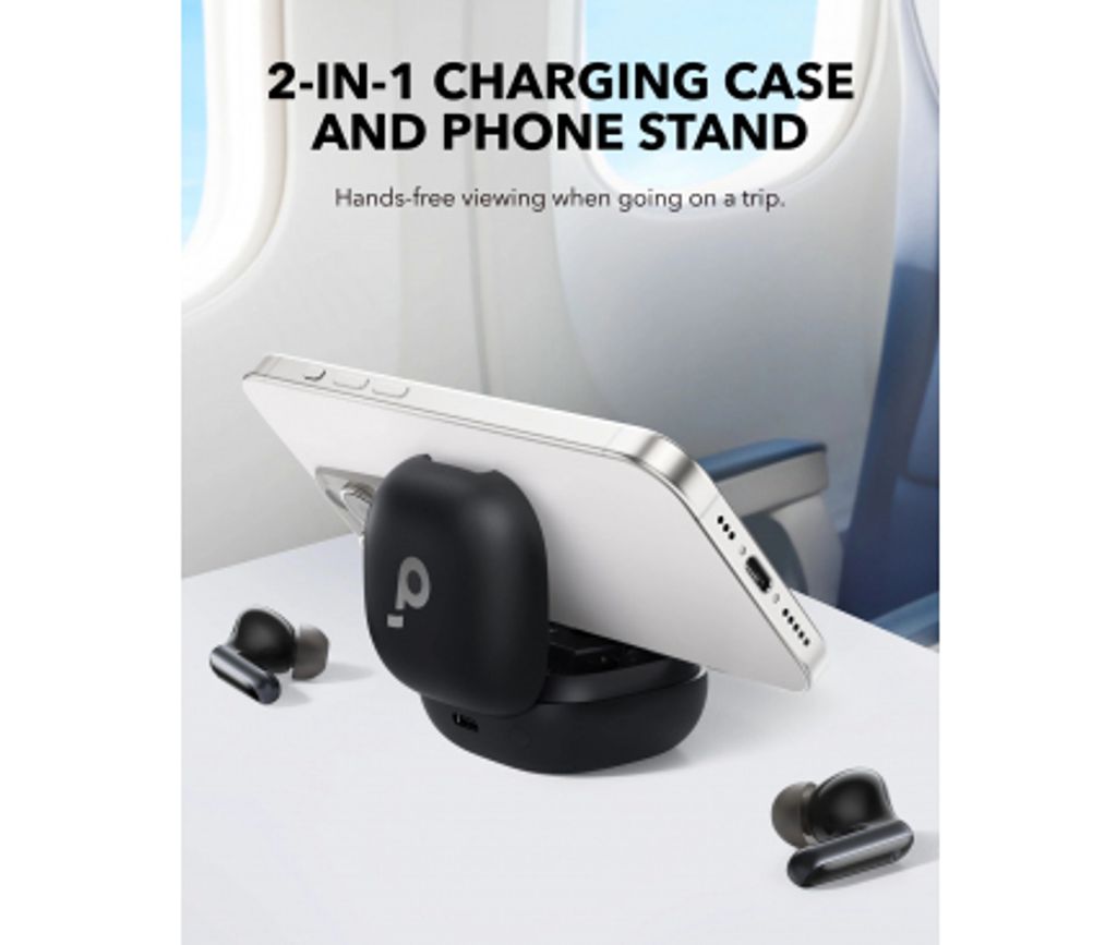 Anker SoundCore P40i in-ear-hodetelefoner ANC – Svart