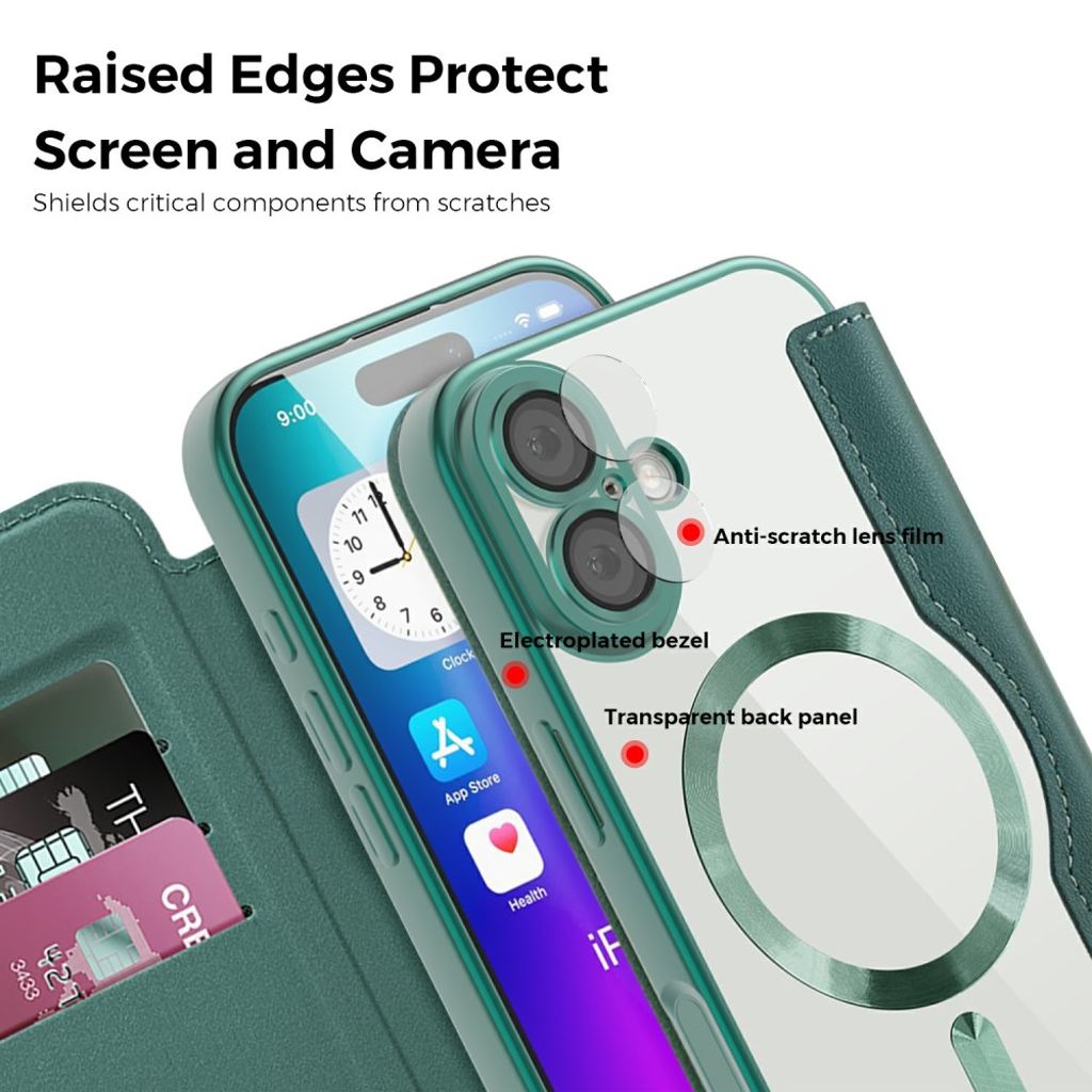 iPhone 17 Etui med MagSafe - Grøn