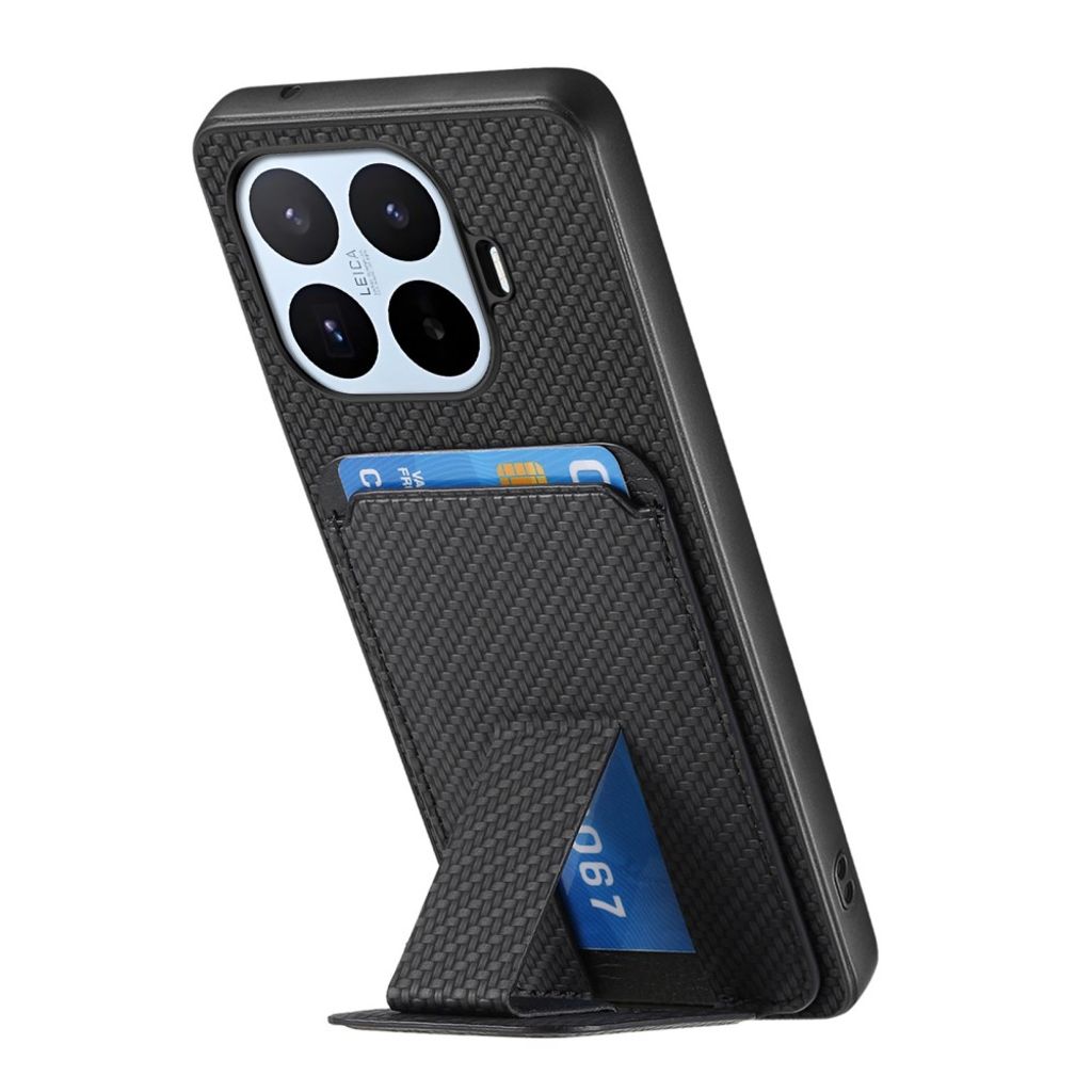 Xiaomi 17T Pro Kuori korttitaskulla - Musta