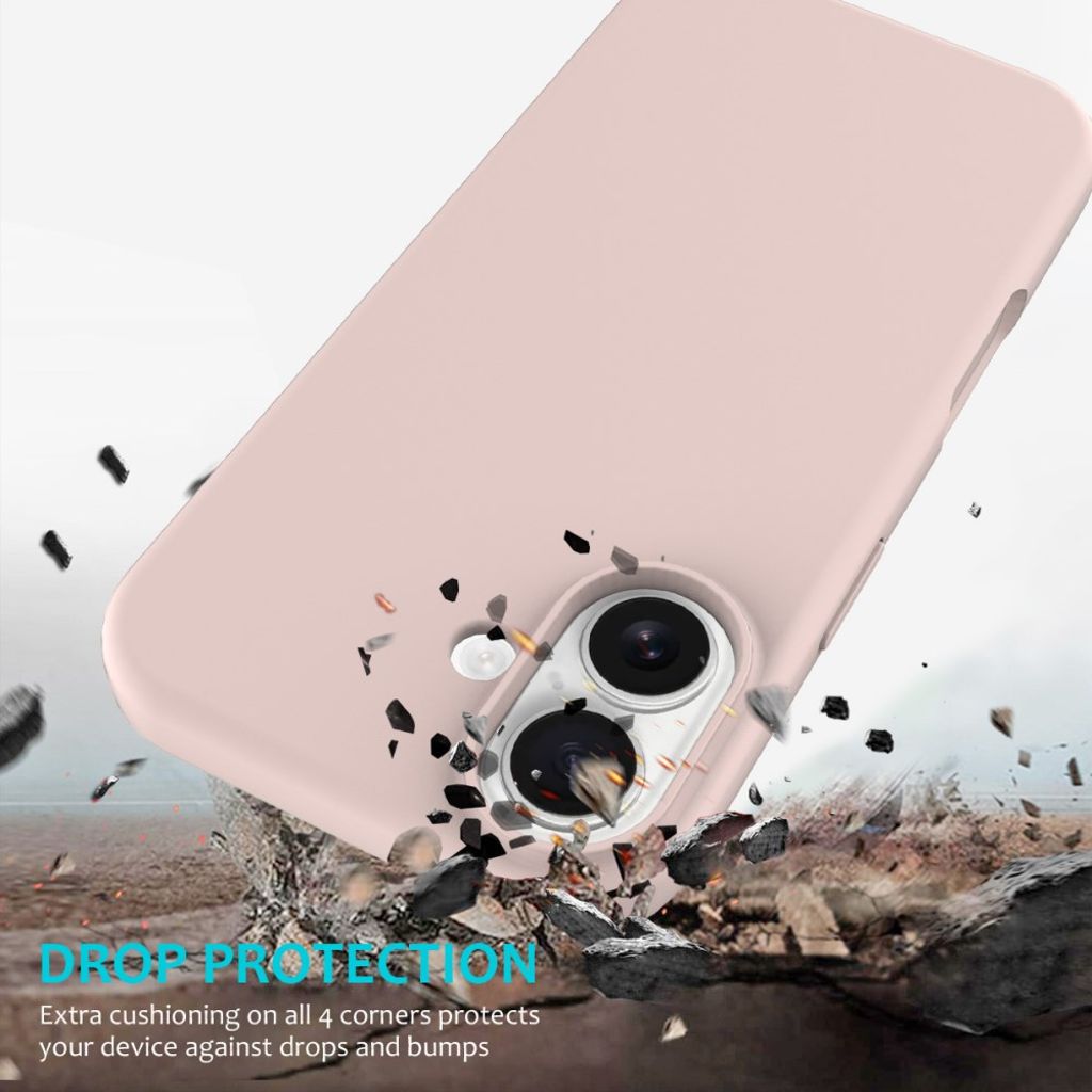 iPhone 17 Silicone Phone Case - Pink