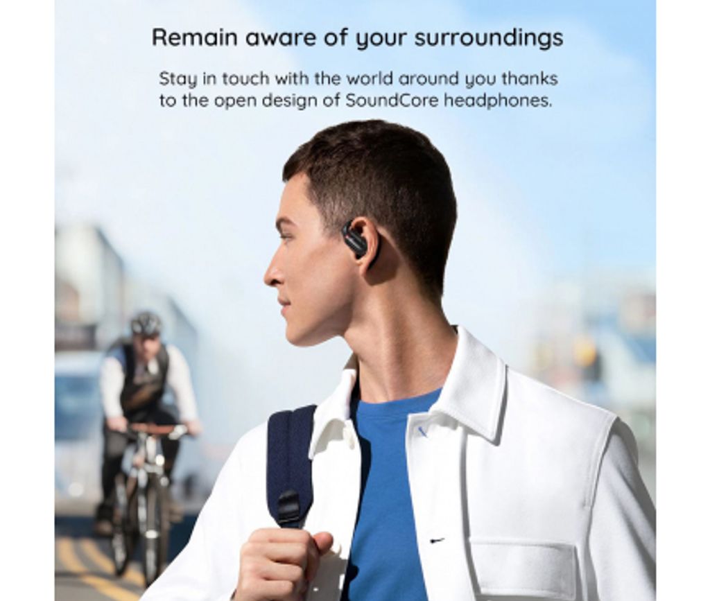 Anker SoundCore V20i trådløse in-ear høretelefoner - hvide