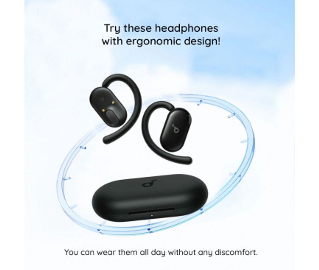 Anker SoundCore V20i trådløse in-ear høretelefoner - hvide