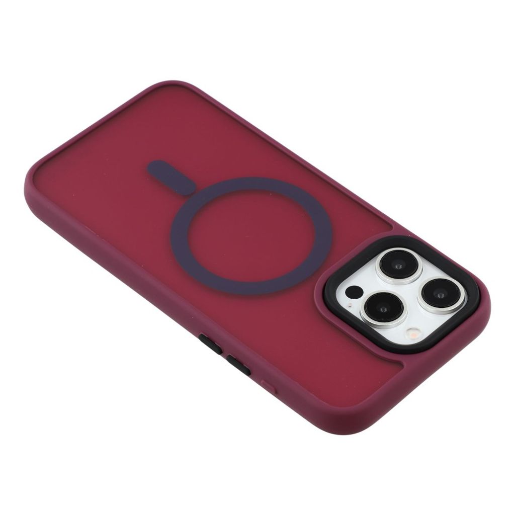 iPhone 14 Pro Max MagSafe-kompatibelt deksel – Vinrød