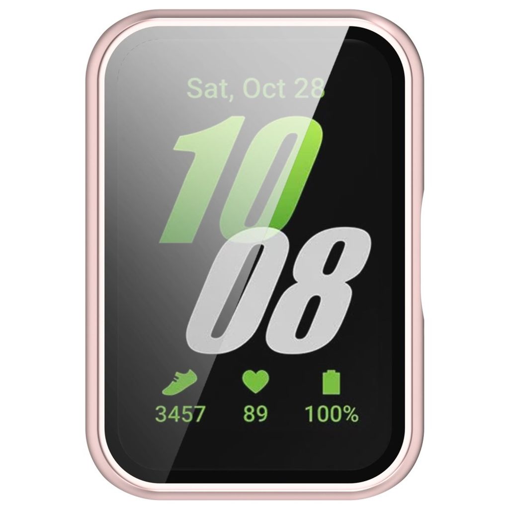 Samsung Galaxy Fit3 Skal med Skärmskydd – Rosa