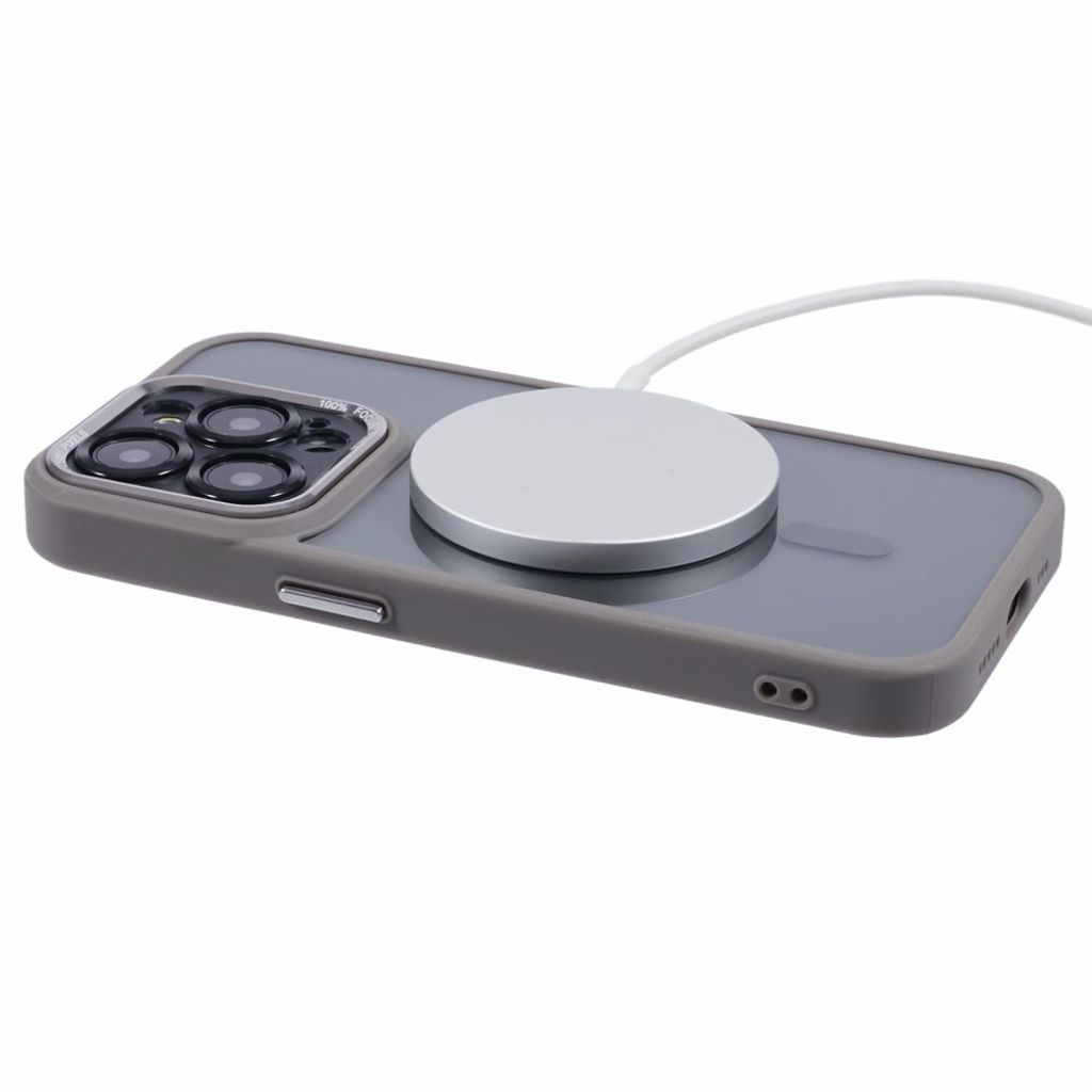 iPhone 13 Pro Max Kuori MagSafe-yhteensopiva - Harmaa