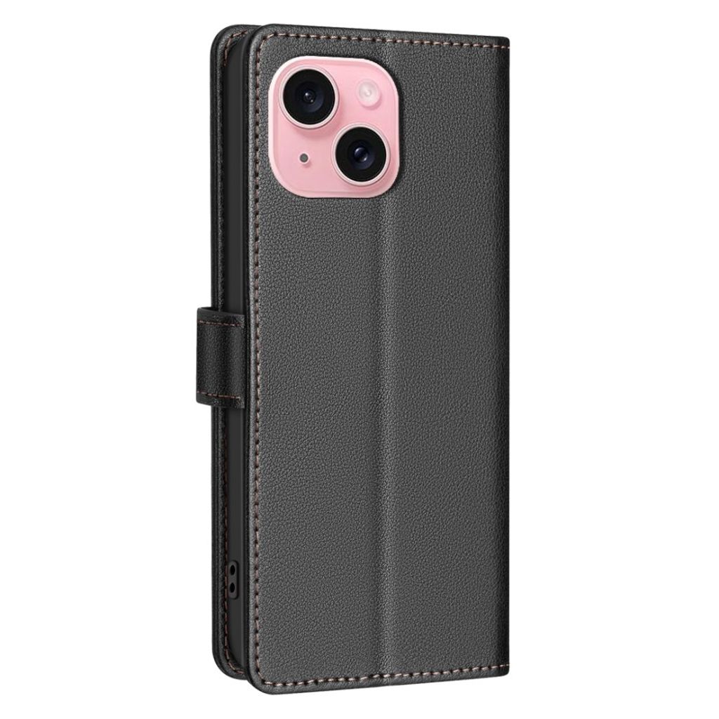 BINFEN COLOR iPhone 13/14 Lompakkokotelo RFID-estävä – Musta