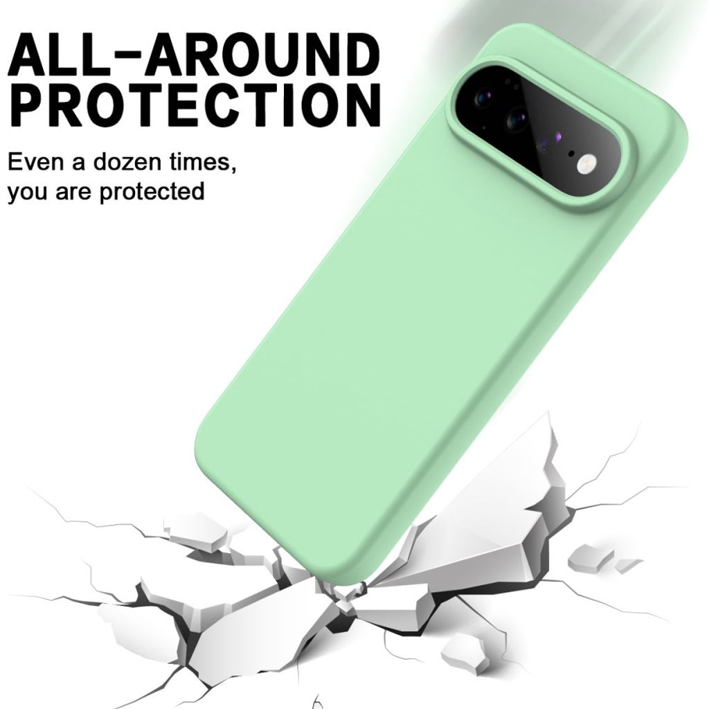 Google Pixel 11 Pro XL Deksel I Silikon - Grønn
