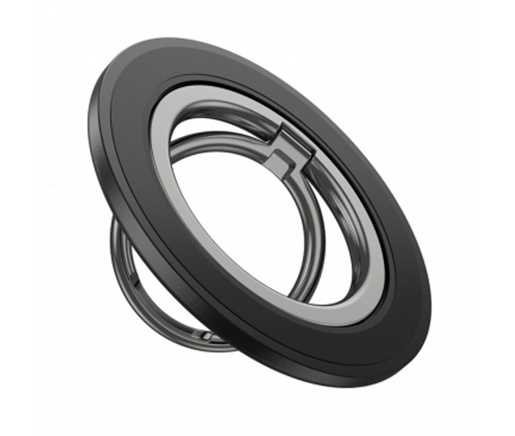 Hoco GH3 magnetisk ringholder universal 360° roterbar – svart