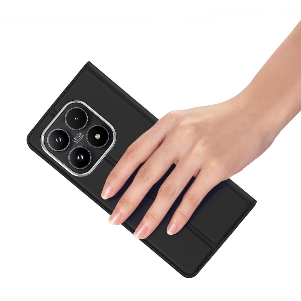 DUX DUCIS Xiaomi 17 Lommeboketui med Kortholder/Stativ – Svart