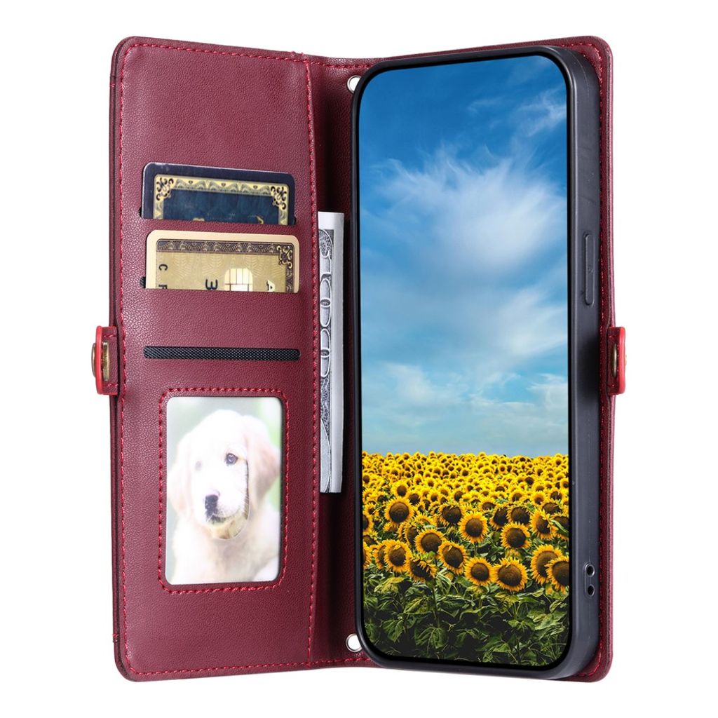 Sony Xperia 1 VII Kotelo Kantohihna - Punainen