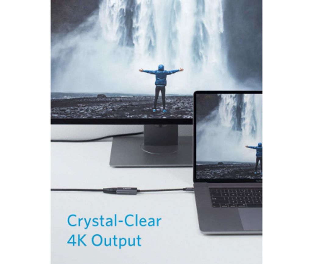 Anker 310 USB-C til HDMI-adapter - Grå