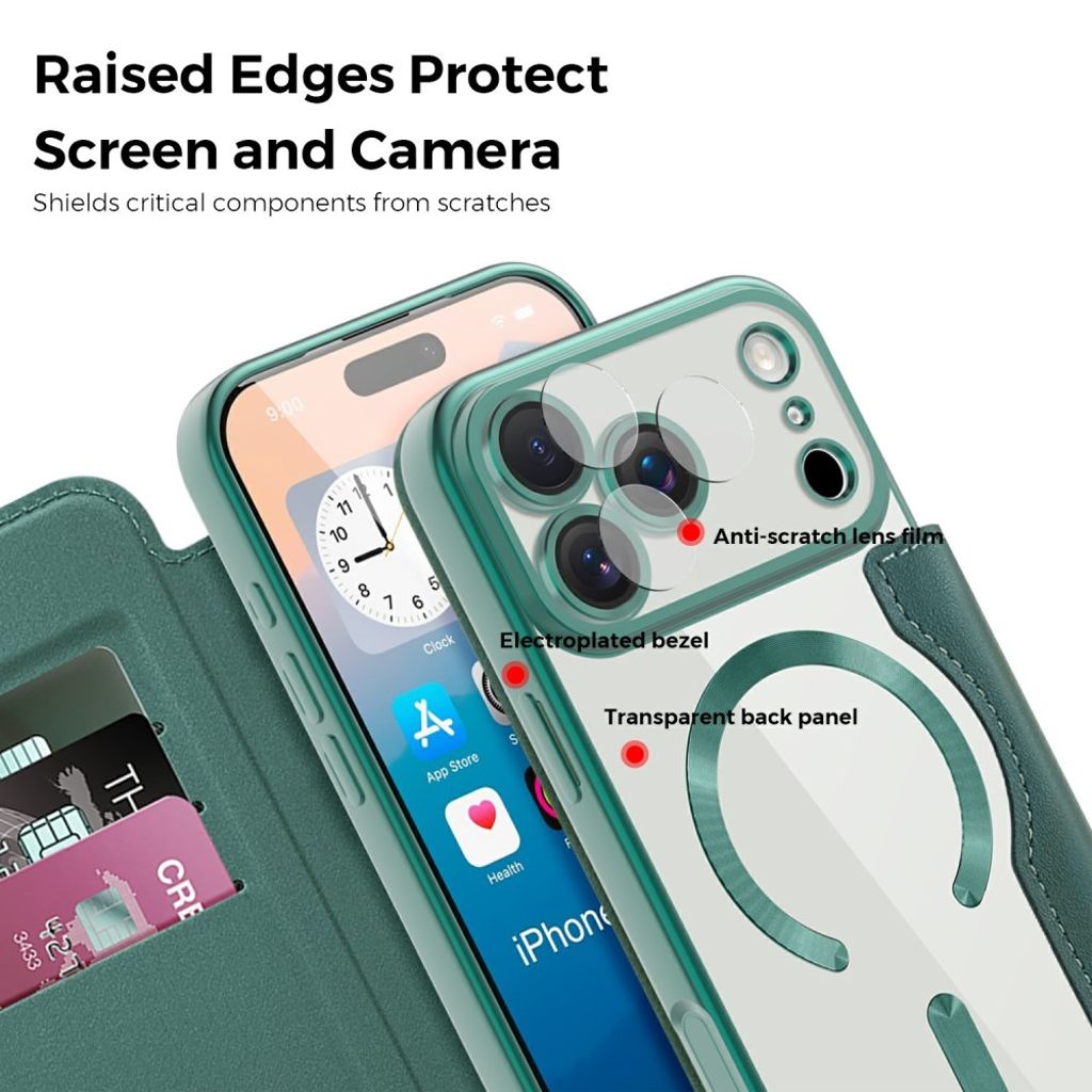 iPhone 17 Pro Max Cover with MagSafe - Green