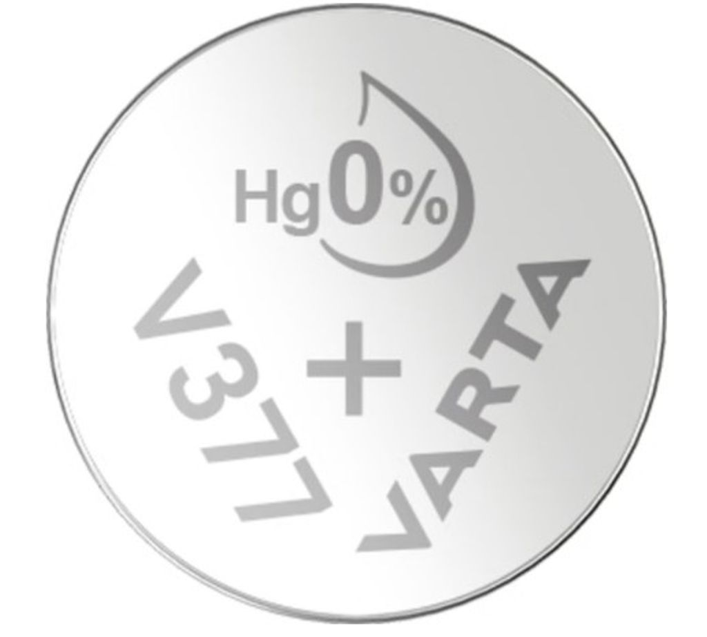VARTA Silver Coin knapcelle batteri V377 / SR66, 2-pak