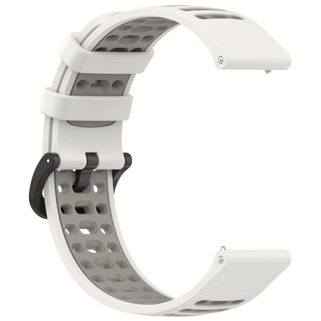 Xiaomi Watch S4 / Keep Watch Pilot 1 Klockarmband, 22mm - Vit / Grå