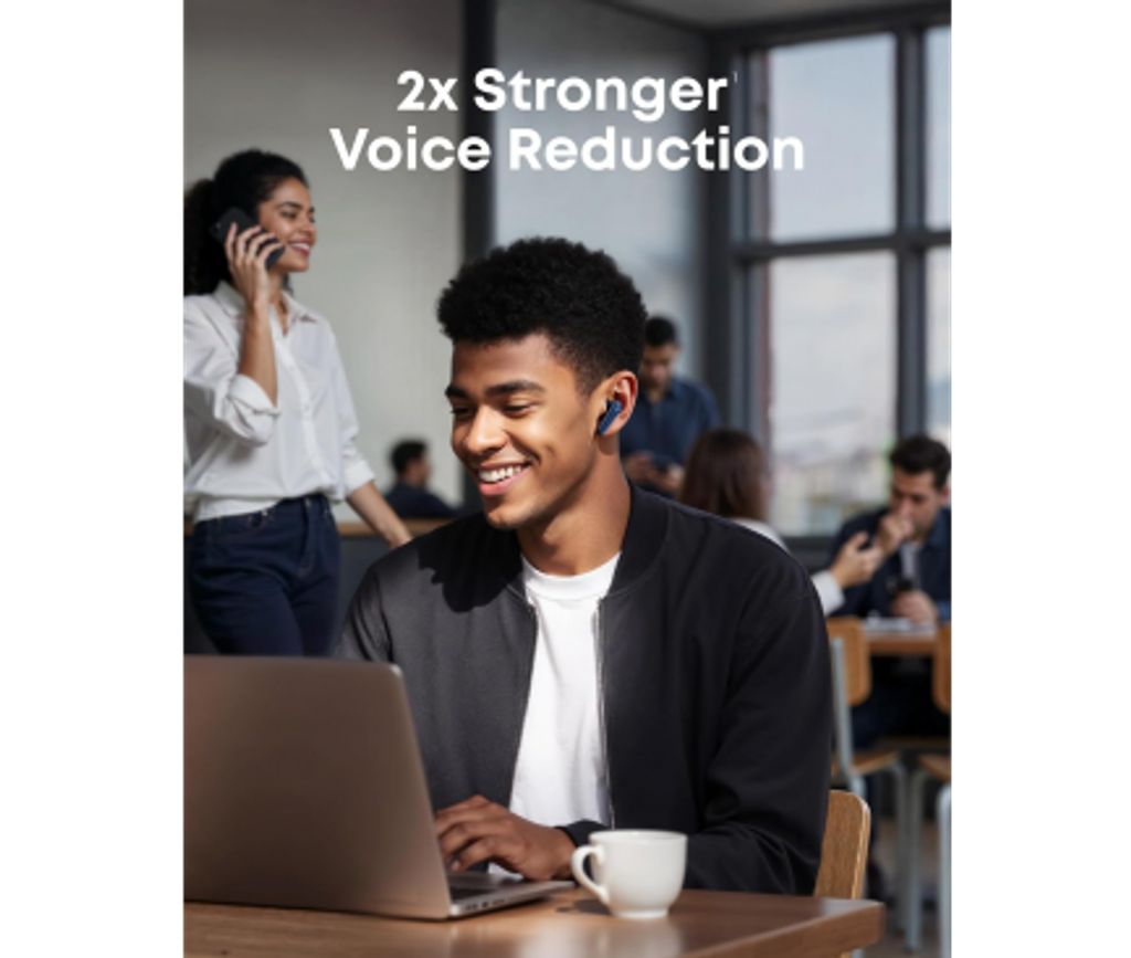 Anker SoundCore Liberty 5 trådløse øretelefoner – blå