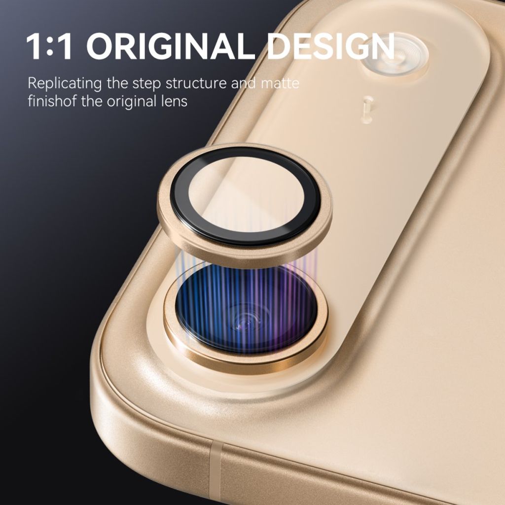 NORTHJO iPhone 17 Air Lens protector 9H - Gold