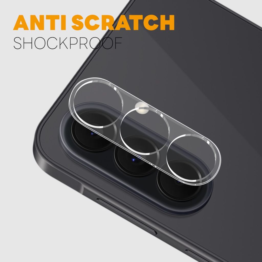 Samsung Galaxy S26 FE Linsebeskyttelse Herdet Glass 3D