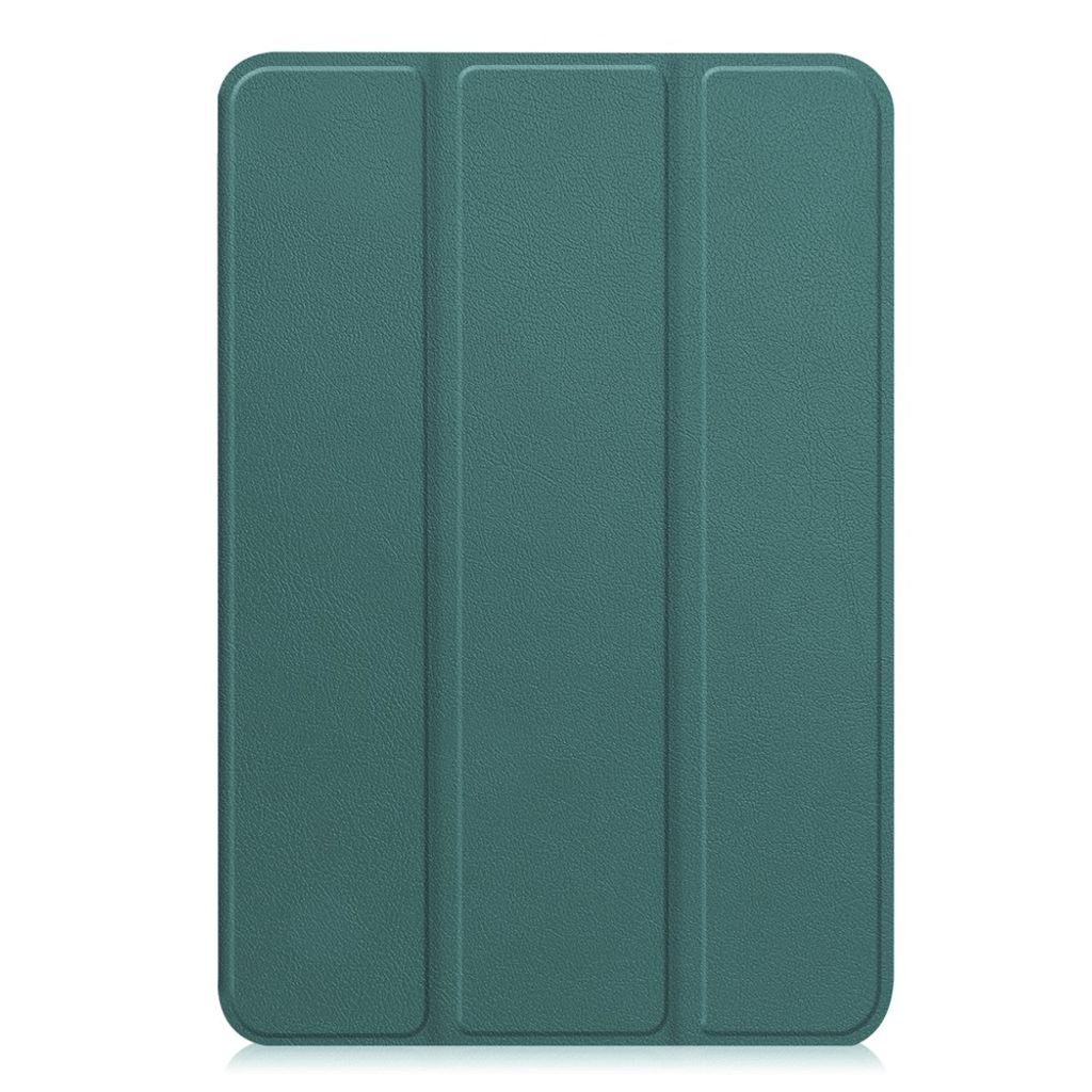 iPad Mini (2026) Tri-fold kotelo PU-nahkaa - Blackish Green