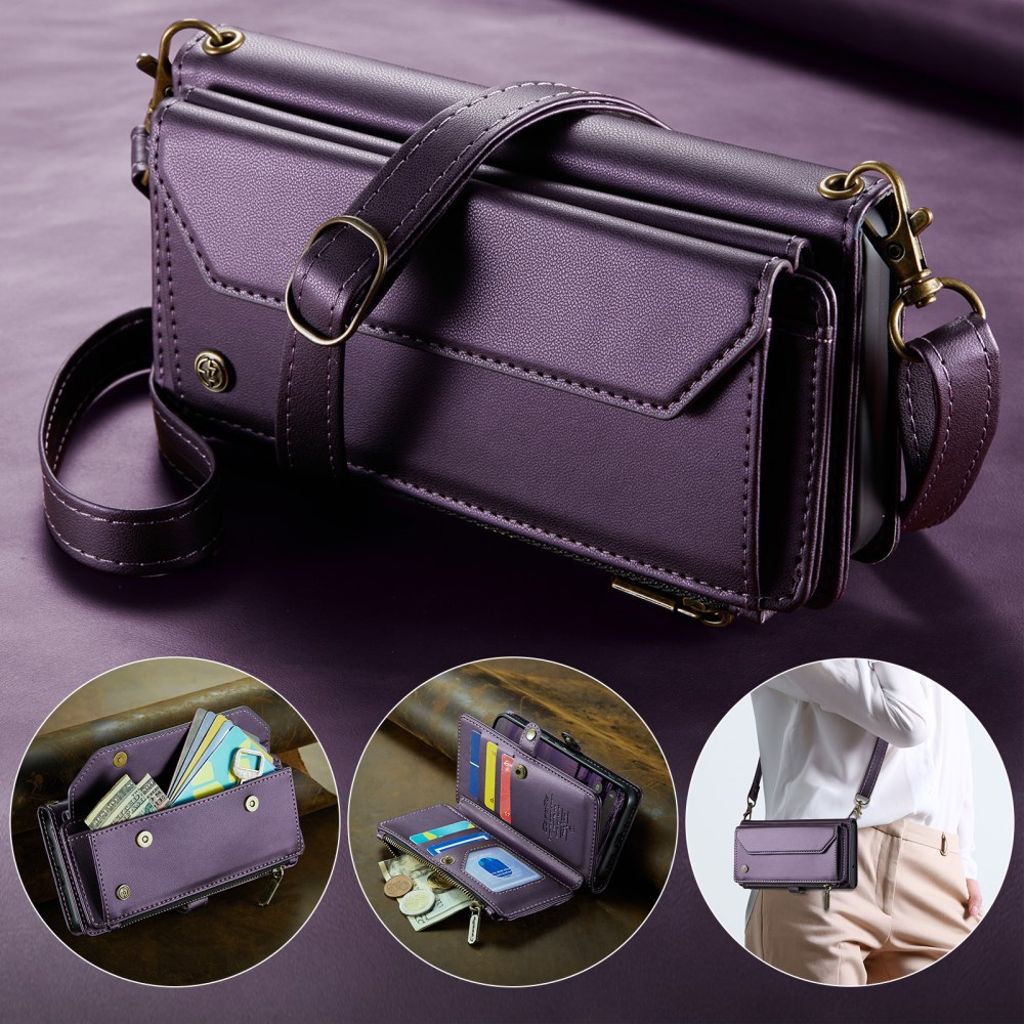 CASEME Google Pixel 10 Pro / Pixel 10 Etui med 10 Kortplads - Lilla