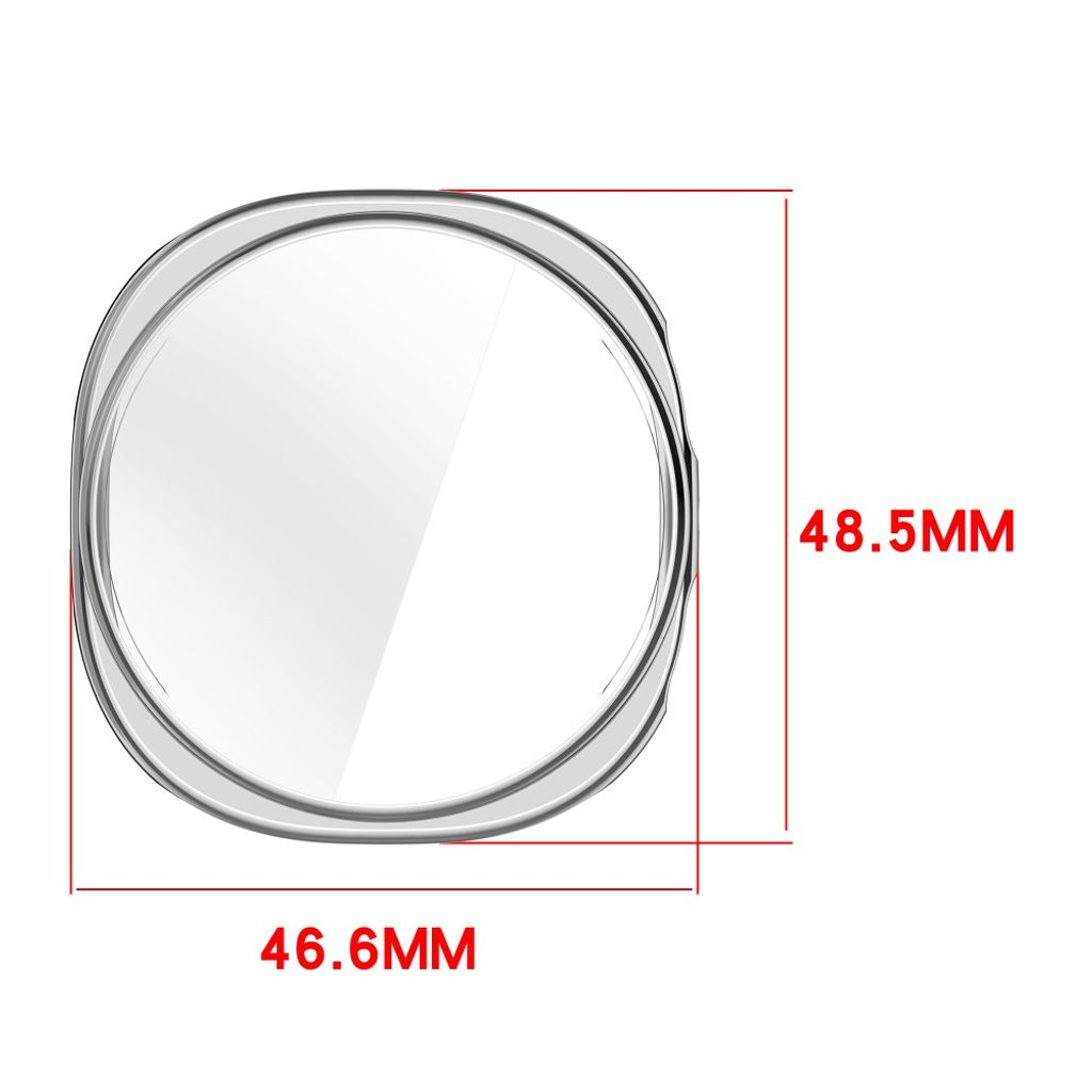 Samsung Galaxy Watch9 44mm TPU-deksel med skjermbeskytter - Gull