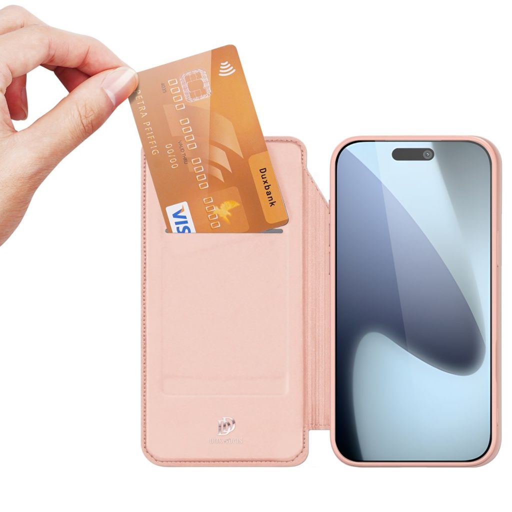 DUX DUCIS iPhone 17 Pro Cover with Stand - Pink