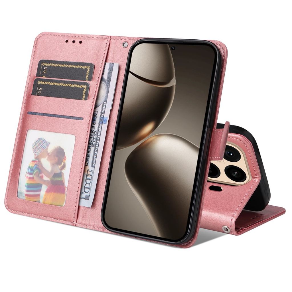 Xiaomi 15T Pro Cover in PU Leather - Pink