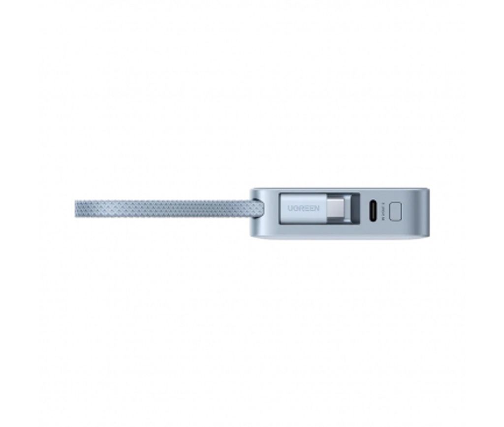 Ugreen MagFlow PB773 MagSafe -varavirtalähde 10000mAh, 25W, USB-C-kaapelilla - sininen