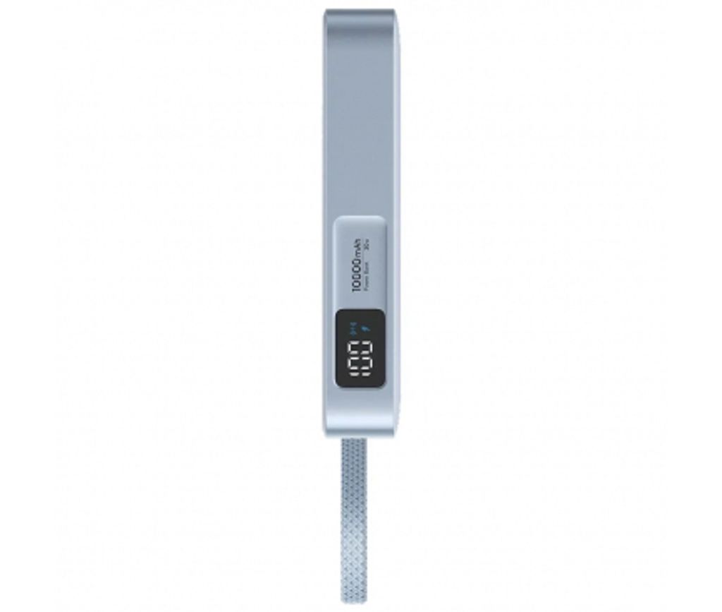 Ugreen MagFlow PB773 MagSafe -varavirtalähde 10000mAh, 25W, USB-C-kaapelilla - sininen