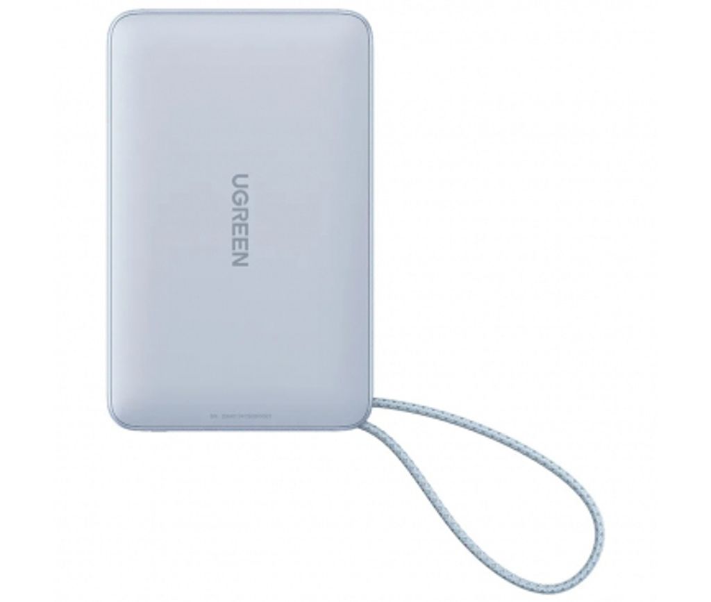 Ugreen MagFlow PB773 MagSafe -varavirtalähde 10000mAh, 25W, USB-C-kaapelilla - sininen