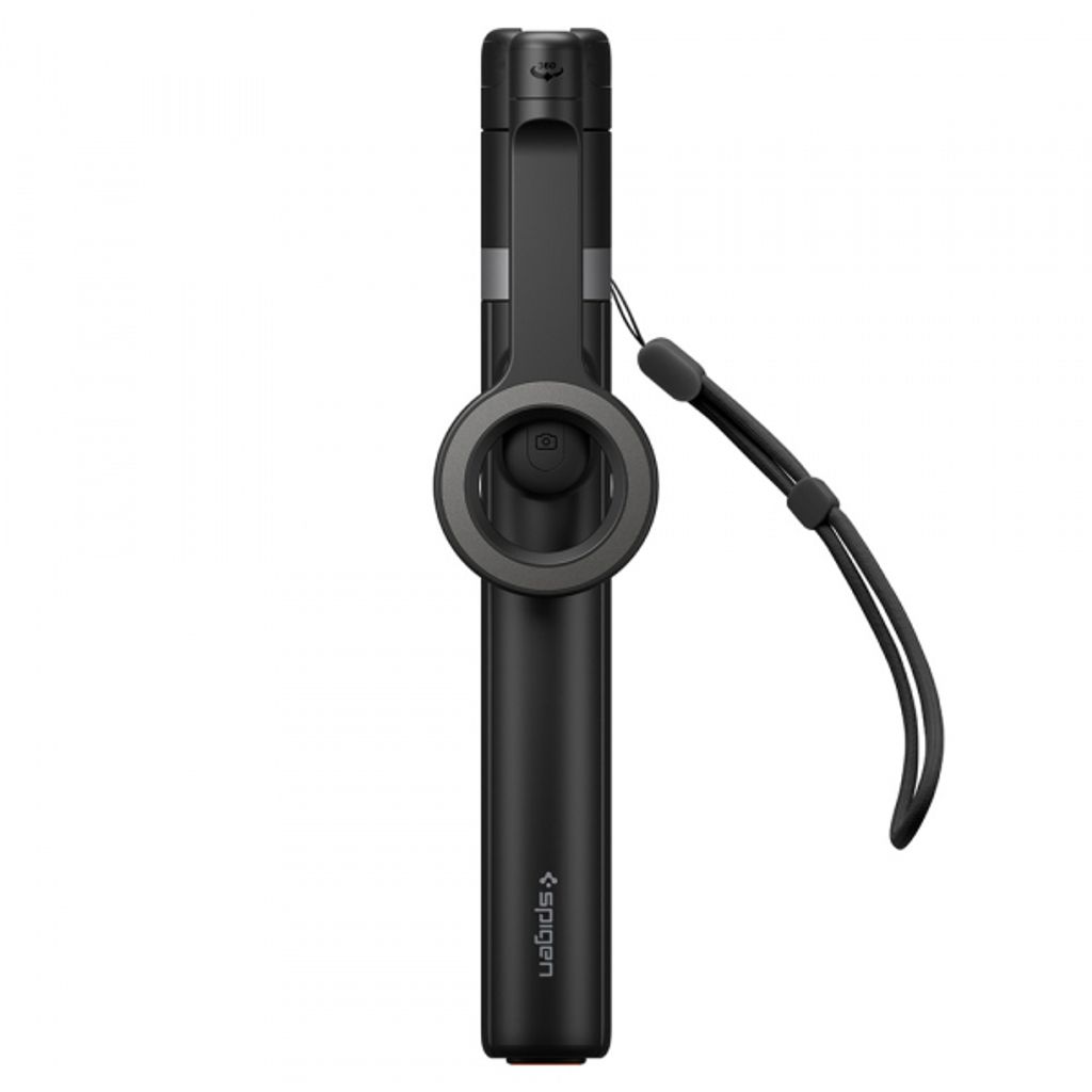 Spigen S582W Bluetooth Selfiekeppi ja Kolmijalka 165cm - Musta