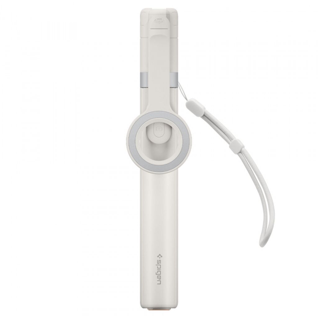 Spigen S582W Bluetooth-selfiekeppi ja jalusta, yleismalli 165 cm – Beige