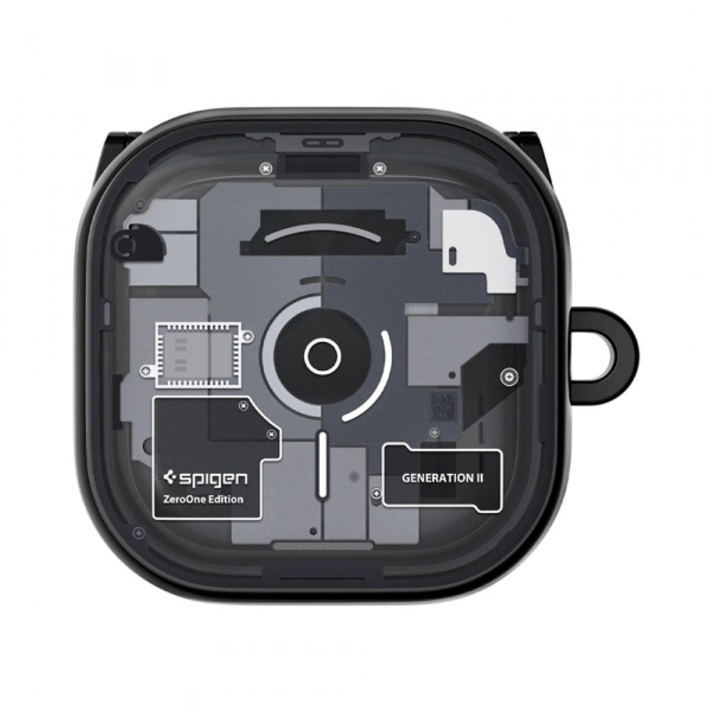 Spigen Samsung Galaxy Buds4/Buds4 Pro Deksel – Svart