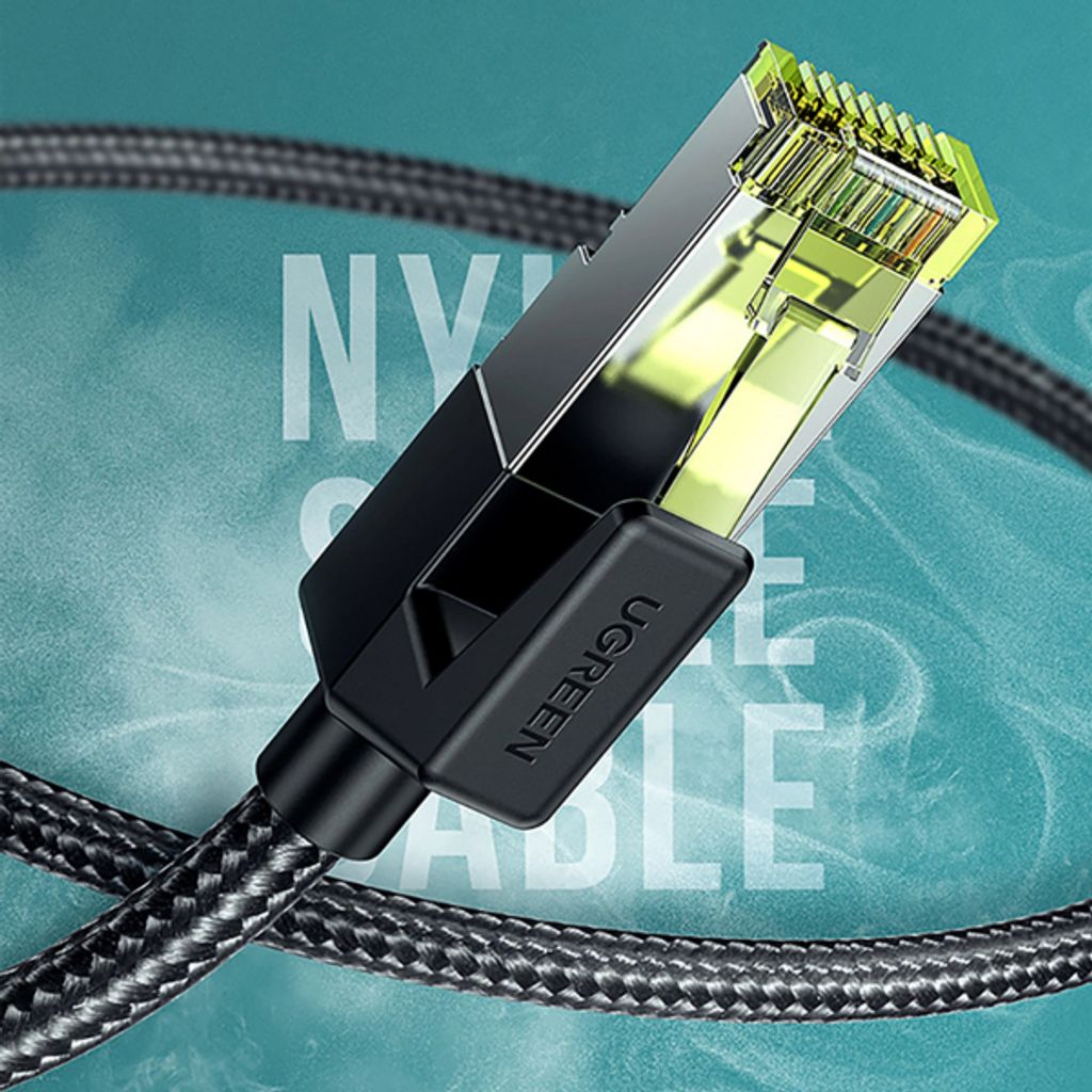 UGREEN NW150 netværkskabel UTP Cat7 5m – sort
