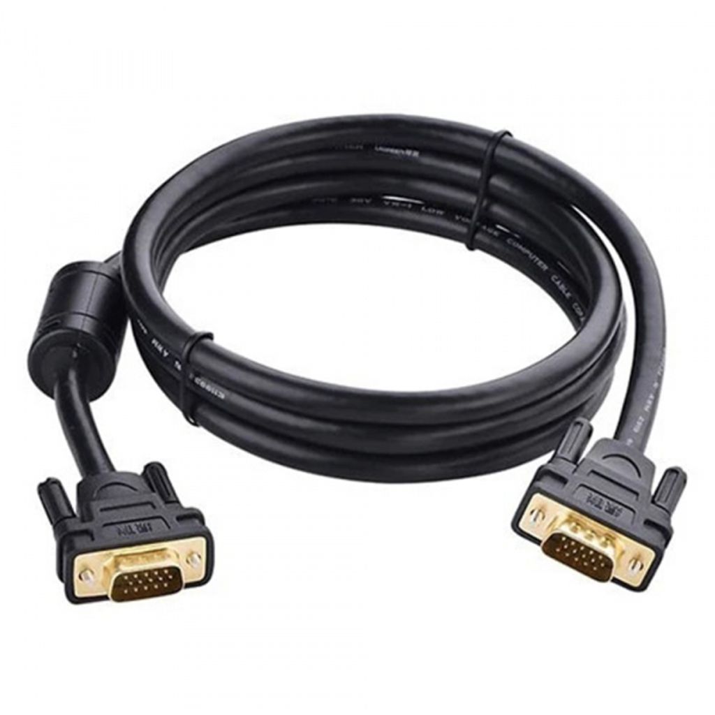 Ugreen VGA-kaapeli uros-uros, 10m – Musta