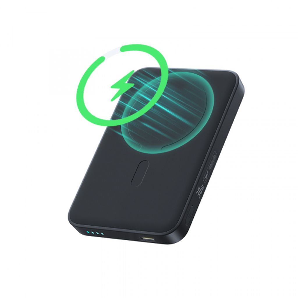 Baseus EnerFill FM11 langaton varavirtalähde 10000mAh 30W MagSafe – musta
