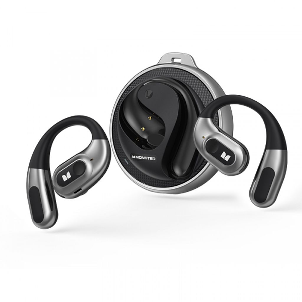 Monster AC330 in-ear høretelefoner med AI-oversættelse - sort