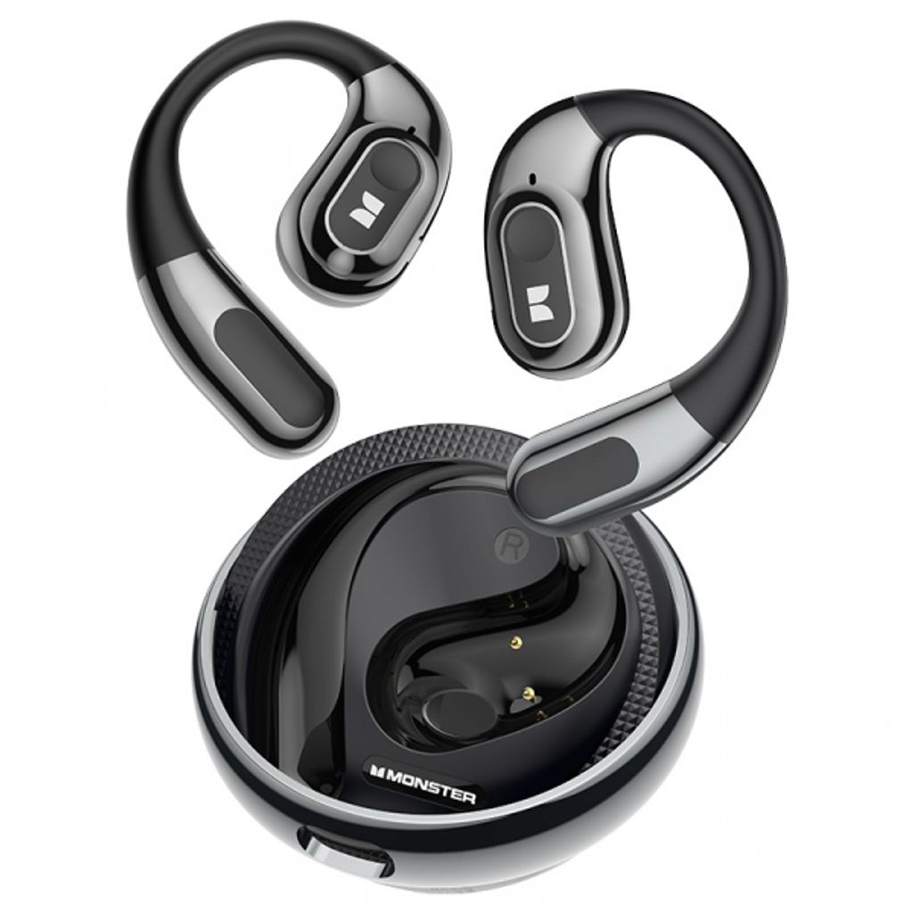 Monster AC330 in-ear høretelefoner med AI-oversættelse - sort