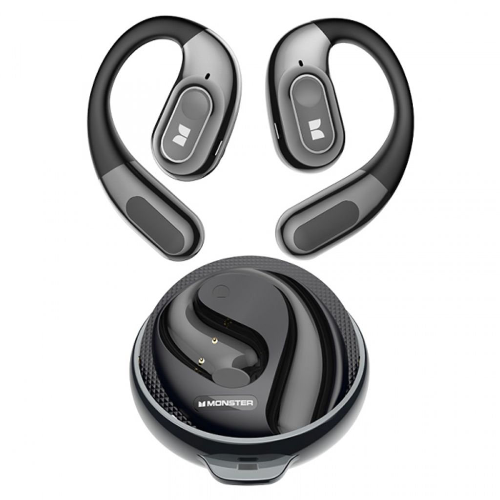 Monster AC330 in-ear høretelefoner med AI-oversættelse - sort