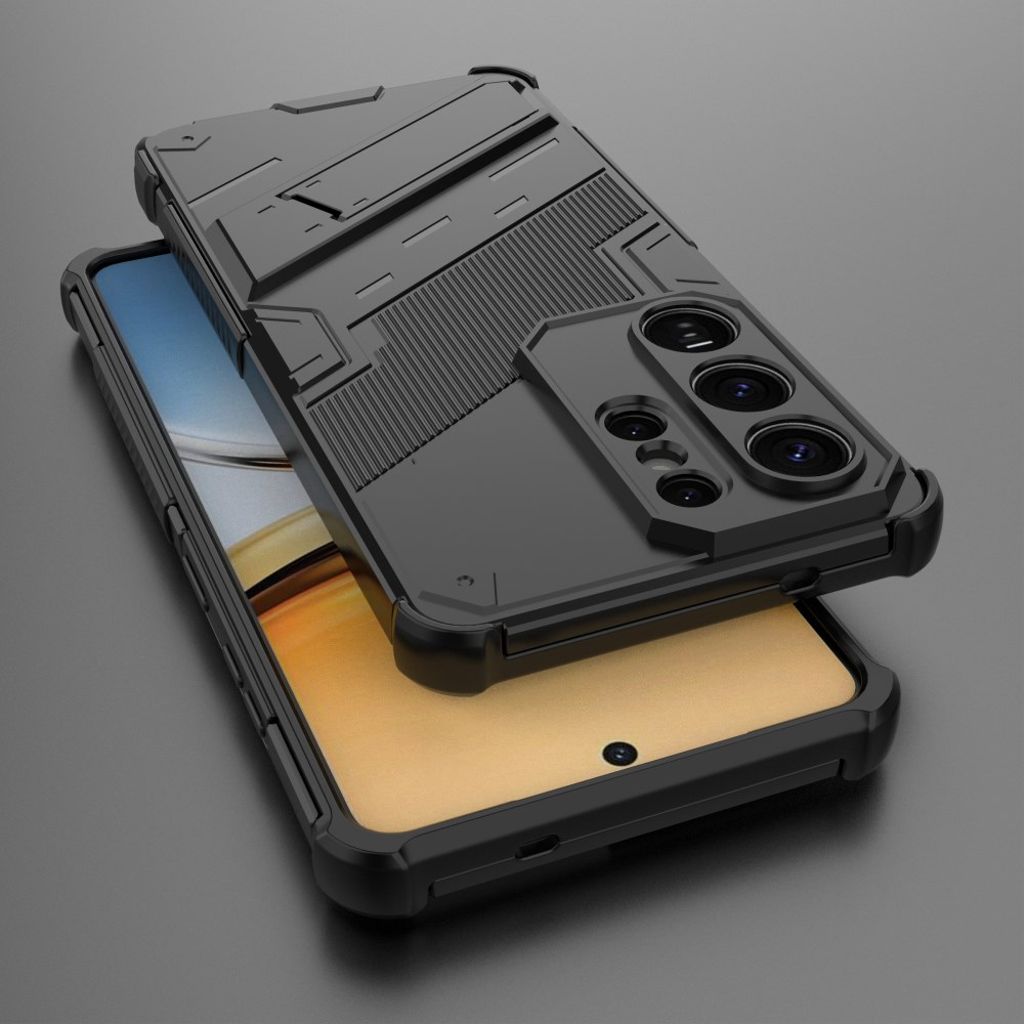 Samsung Galaxy S26 Ultra Phone Case with Stand - Black