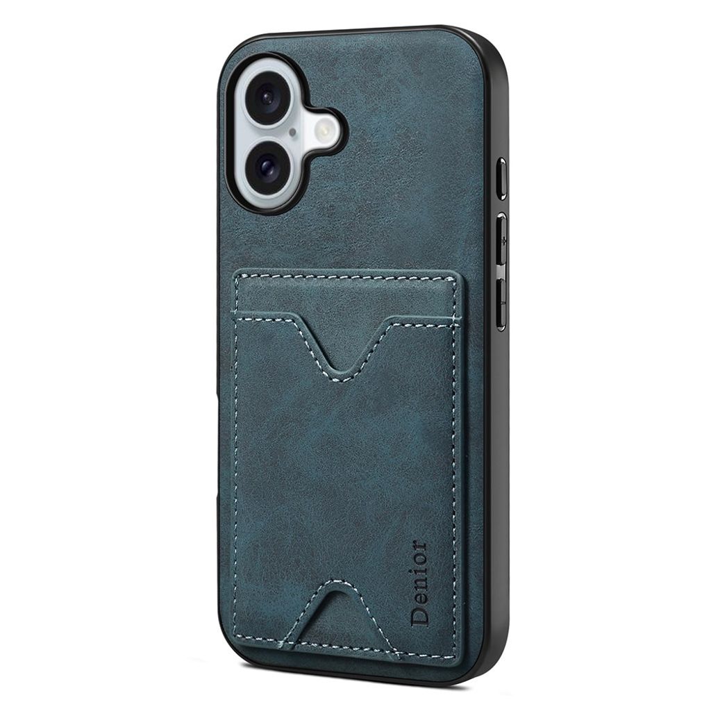 DENIOR iPhone 17 Case with Stand - Blue