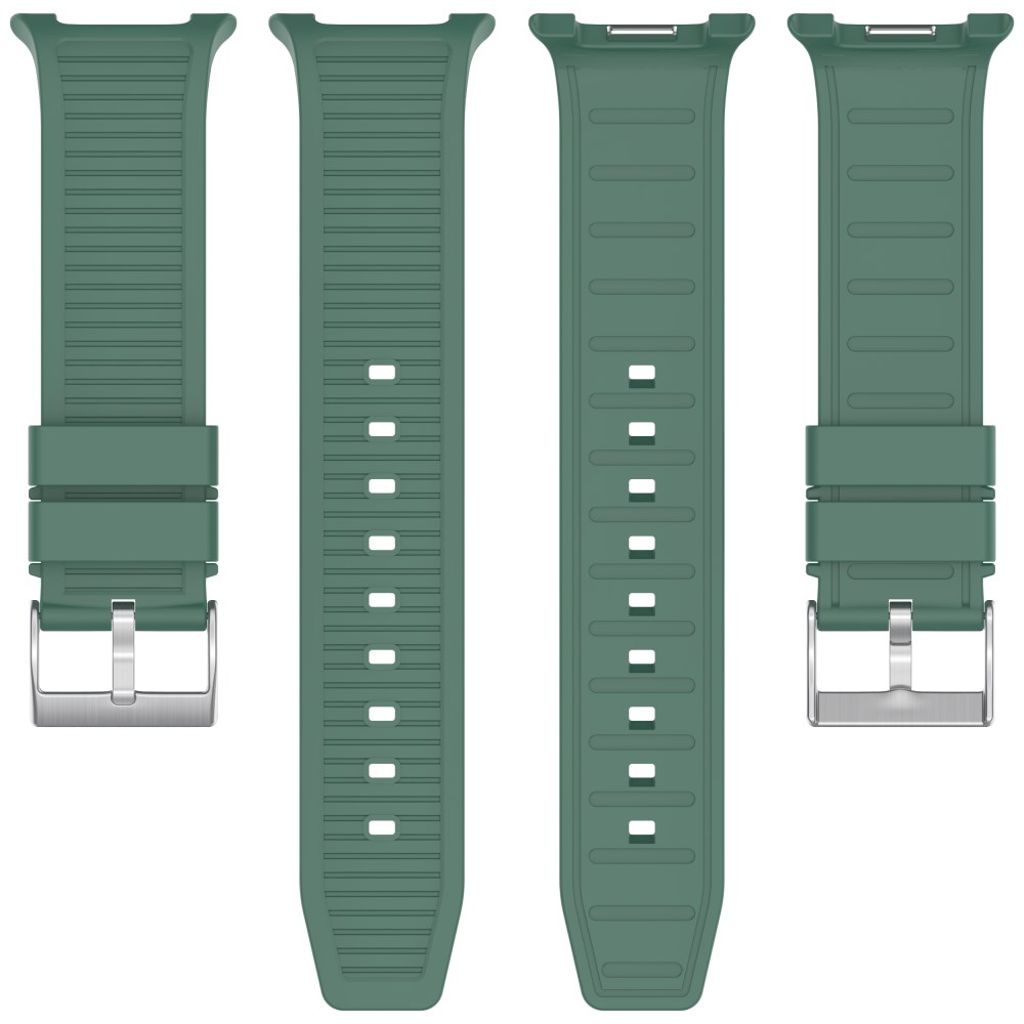 Samsung Galaxy Watch8 Classic 46 mm Kellonranneke, Silikoni - vaaleanharmaa