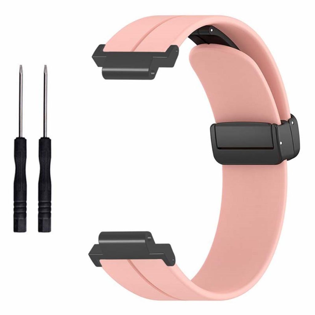 Garmin Forerunner 220/230/235/620/630/735X Silikon Klokkereim - Rosa