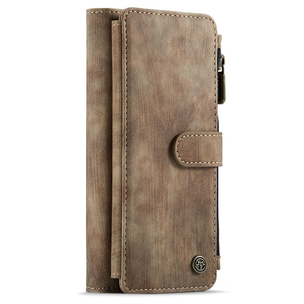 CASEME iPhone 13 Lompakkokotelo Hihnalla Ruskea