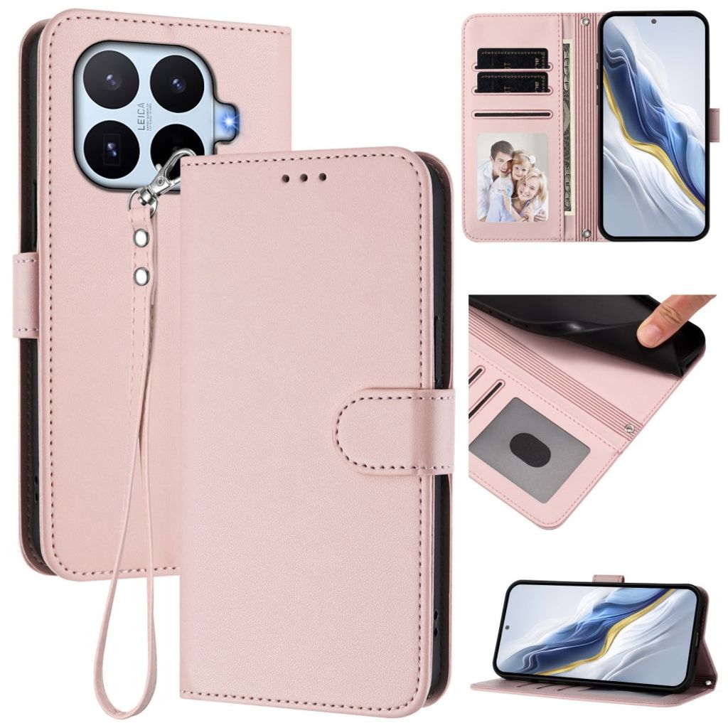 Xiaomi 17T Pro Lompakkokotelo - Vaaleanpunainen
