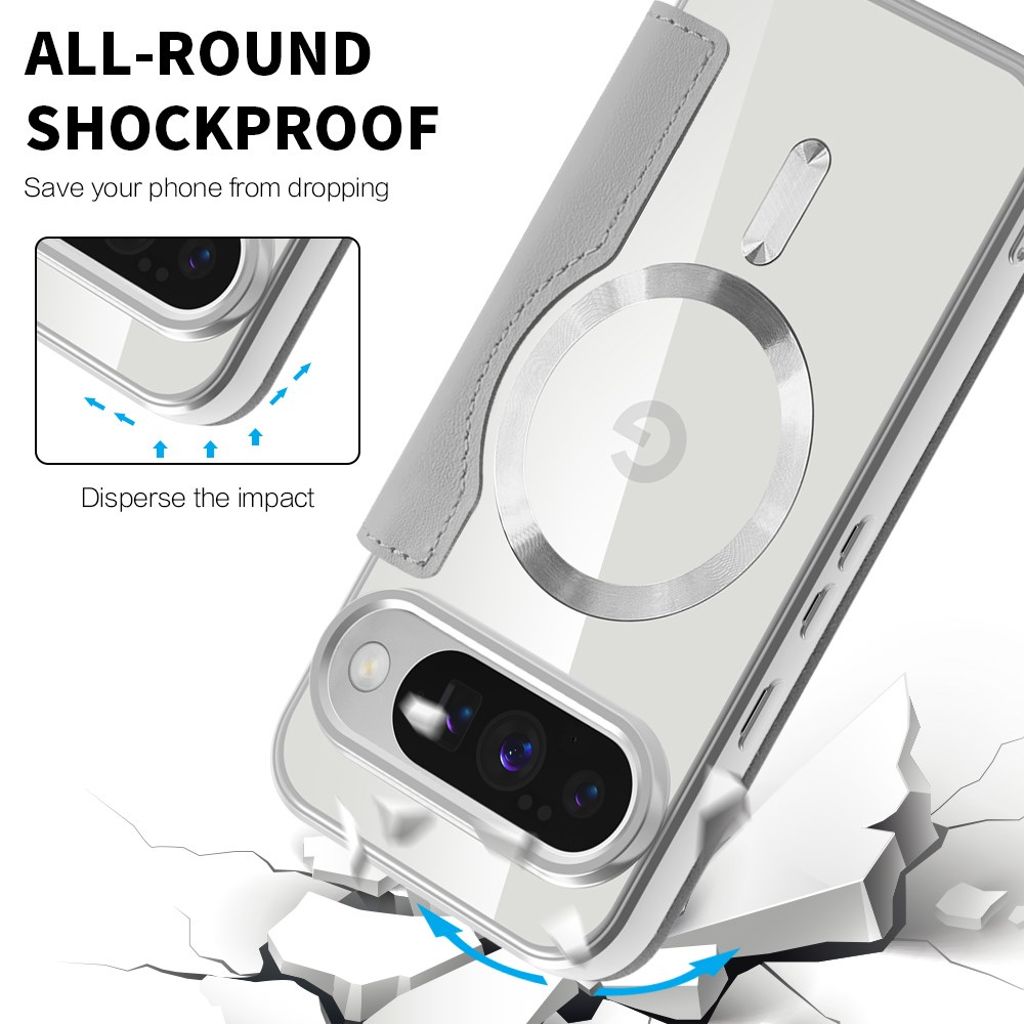 Google Pixel 10 / 10 Pro Cover with MagSafe - Grey