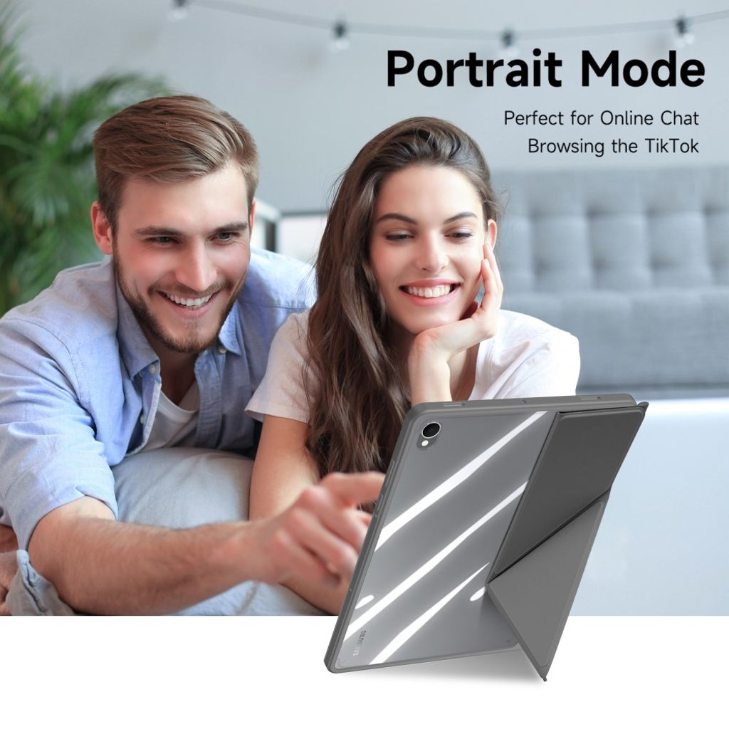 DUX DUCIS Samsung Galaxy Tab S11 kotelo origami-jalusta - harmaa